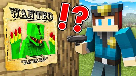 Mikey Cave Dweller Is Wanted Jj Became Policeman In Minecraft Best