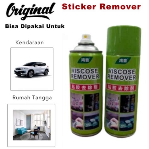 Jual Sticker Remover Spray Penghapus Bekas Cat Penghilang Stiker