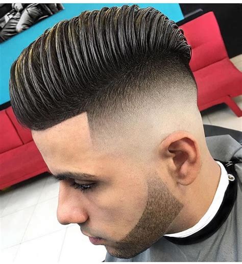 High Volume Comb Over With Skin Fade Undercut The Latest Hairstyles