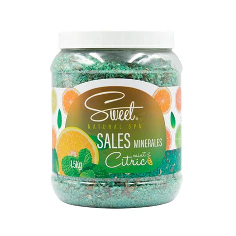 SWEET NATURAL SPA SALES MINERALES MINT CITRIC Art Bell belleza bajío