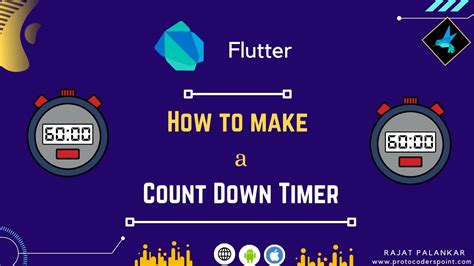 How To Implement Count Down Timer In Flutter Dart YouTube