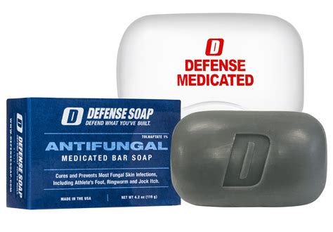 Defense Antifungal Medicated Bar Soap Fda Approved Treatment For