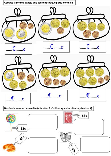 Tout Le Programme Ce1 Ex En Euros Ancienne Editio