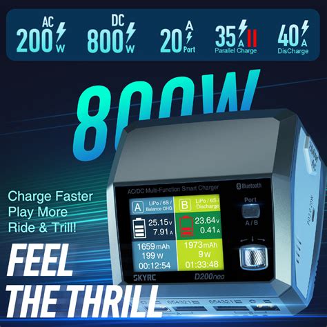 SkyRC SK-100196 D200 Neo Duo AC/DC Charger – Smokem