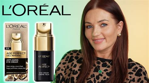 Loreal Age Perfect Anti Aging Eye Cream Review And Pictures Youtube