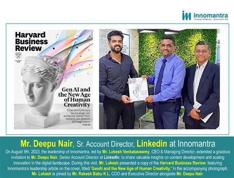 Deepu Sukumaran Nair On Linkedin Thank You And Many Congratulations On Your Feature With