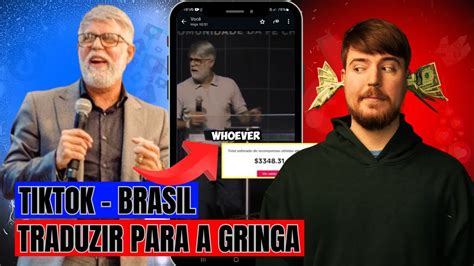 Tiktok Gringo Como Traduzir V Deos De Brasileiro Para Ingl S E