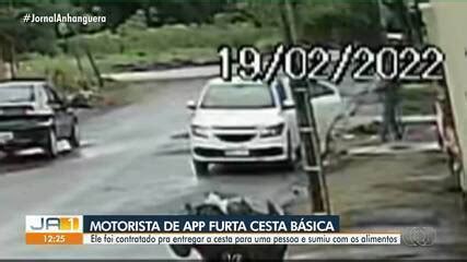 Motorista de aplicativo é suspeito de furtar cesta básica fraldas e