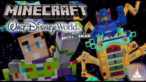 Buzz Lightyear Tomorrowland Minecraft Walt Disney World