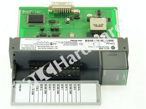 PLC Hardware: Allen-Bradley 1746-NI4 SLC 500 Analog Input Module, 4-Ch