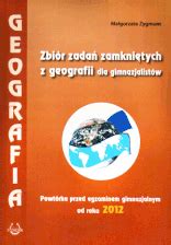 Podr Cznik Szkolny Geografia Zbi R Zada Zamkni Tych Dla Gimnazjum