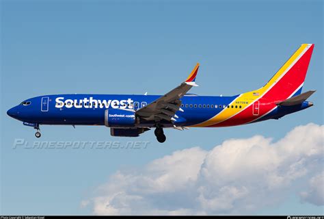 N8706W Southwest Airlines Boeing 737 8 MAX Photo By Sebastian K ID