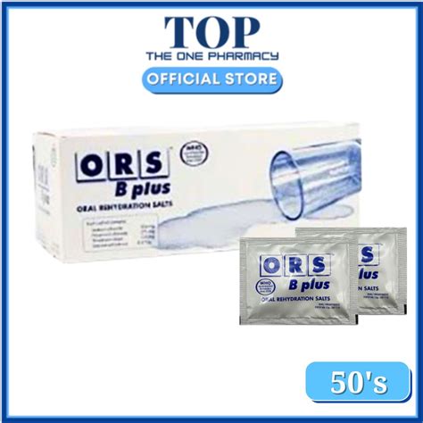 ORS B Plus Oral Rehydration Salt Original 50 S Box Shopee Malaysia