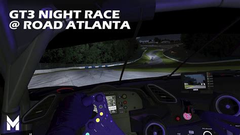 Gt Fanatec Challenge Road Atlanta Iracing Vr Youtube