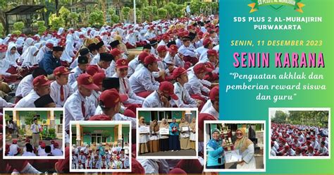 SD PLUS 2 AL MUHAJIRIN PURWAKARTA Senin Karana