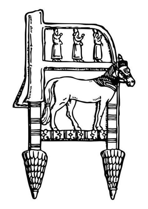 Coloring Page Assyrian Chair Free Printable Coloring Pages Img 17314