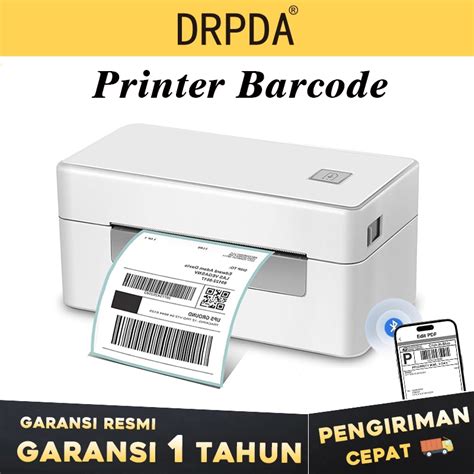 Jual PRINTER BARCODE THERMAL LABEL RESI DRPDA D464B BLUETOOTH A6 110MM