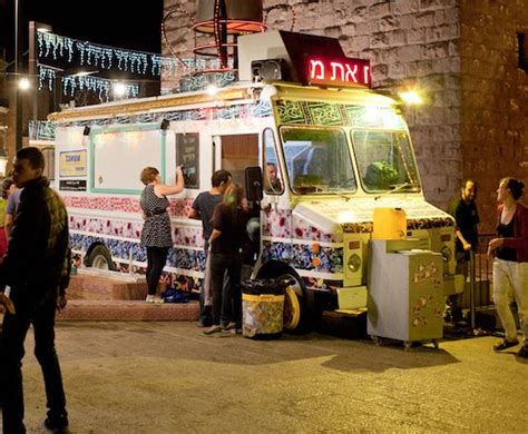 Chosen Eats Food Truck Rolls Into Israel Food Truck Jewish Recipes