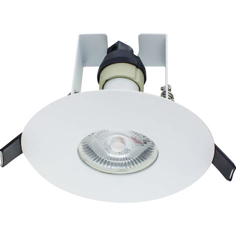 Integral LED 70 100mm Cut Out Evofire IP65 Fire Rated Downlight White