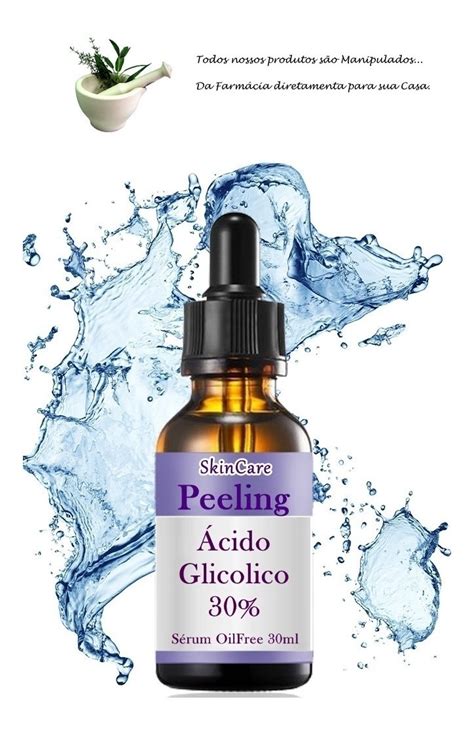 Ácido Glicólico 30 Peeling 30ml 1 190 00 en Mercado Libre