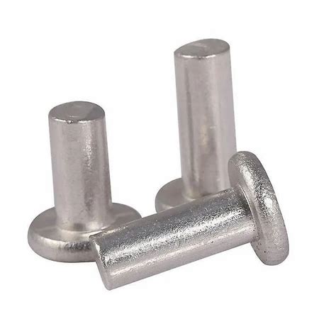 Zinc Plating Mild Steel Rivet Length 11 25 Mm At Rs 1 Piece In