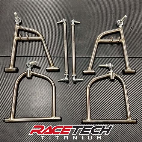 Titanium Drag A Arm Kit Yamaha Banshee Racetech Titanium