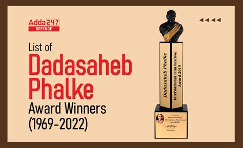 List of Dadasaheb Phalke Award Winners (1969-2022)