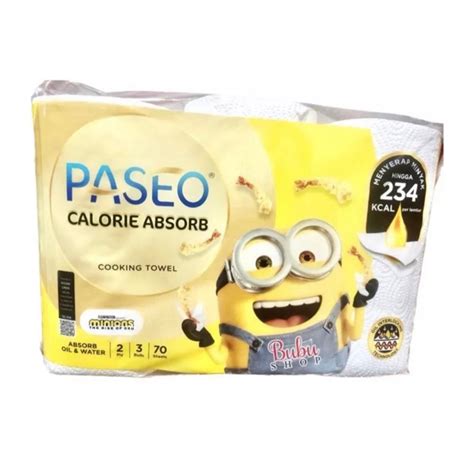 Jual PASEO CALORIE ABSORB Cooking Towel 70 Sheets Shopee Indonesia