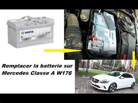 Changer Batterie Sur Mercedes Classe A W176 YouTube