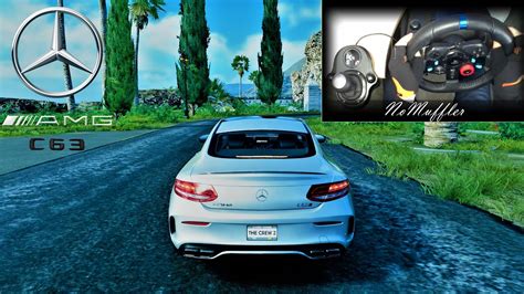 LA To San Francisco In A Mercedes Benz C63 AMG The Crew 2 Logitech