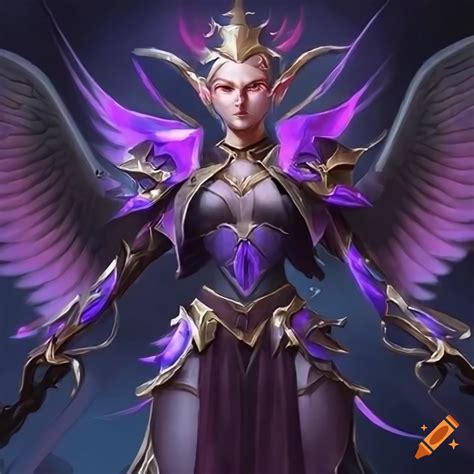 Epic Artwork Of Maiev Shadowsong Archangel And Tyrande On Craiyon