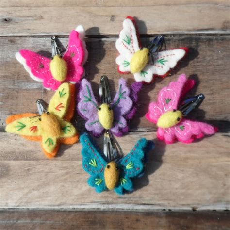 Butterfly hair clips - Koseli