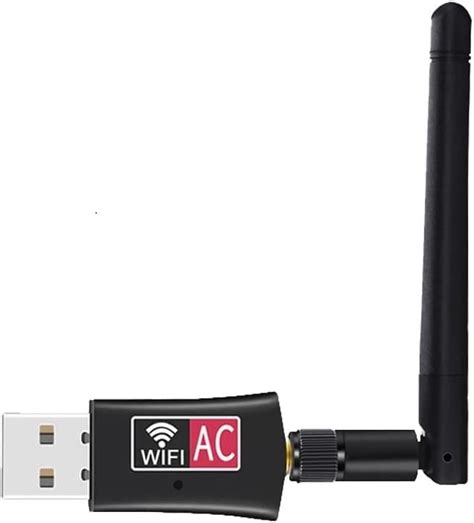 Electroworldfr Ac600 Dongle Wifi Antenne Usb Dual Band 2 4ghz Et 5 8ghz Mini Adaptateur Usb Wifi