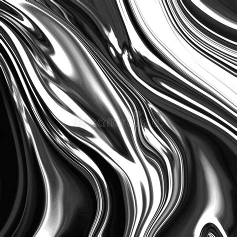 Fondo Abstracto De Cromo Negro Y Blanco Que Contrasta Textura L Quida