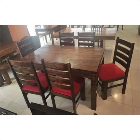 Sheesham Wooden Dining Table Set at 44000.00 INR in Bengaluru | Smv Artfact 