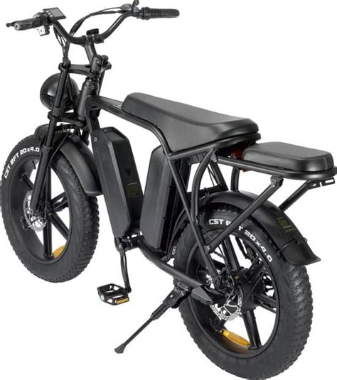 Ouxi V Model Zwart Dubelle Accu Elektrische Fatbikes