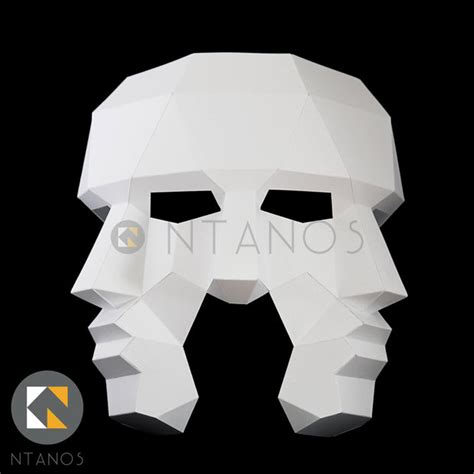 Three Face Mask Papercraft Masks Made To Be Crafted By You Ntanos