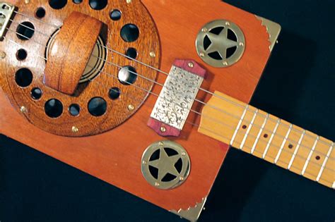 4 String Resonator Cigar Box Guitar Hi Quality Reverb