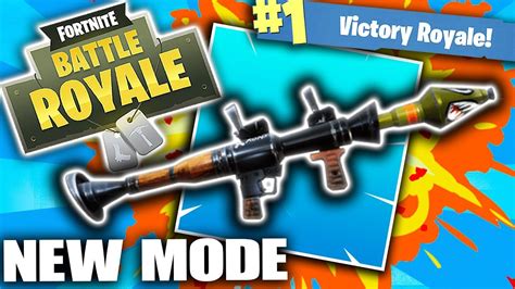 New Game Mode High Explosives Game Mode Fortnite Battle Royale