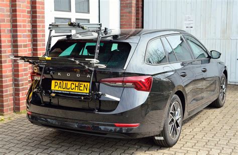 Bike carrier for Skoda Octavia IV Combi Paulchen Heckträger ohne AHK