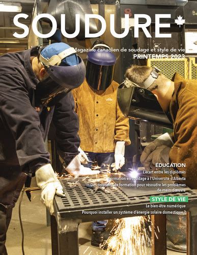 Weld Magazine Soudure Magazine Cover