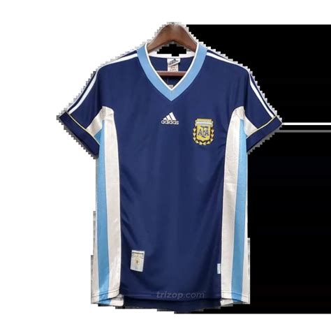 Camiseta Alternativa Retro Argentina 1998 Trizop