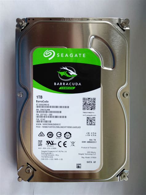 Обзор от покупателя на Жесткий диск Seagate Barracuda 3.5" 1.0 Tb SATA ...