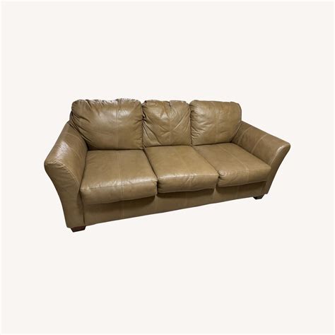 ashley home furniture leather sofa 5