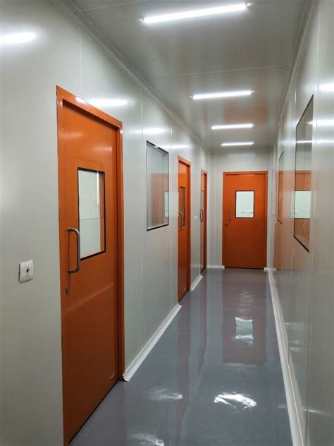 Led Puf Modular Clean Room For Industrial Powder Coated At Rs