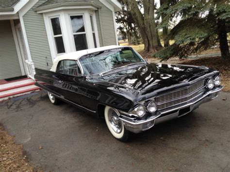 1962 Cadillac Series 62 Convertible Black Classic Cadillac Other 1962 For Sale