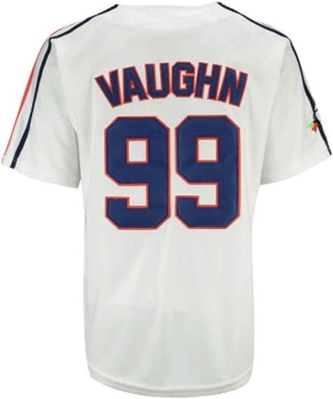 borizcustoms Ricky Vaughn Men's Movie Baseball Jersey White: Amazon.ca ...