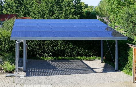 Carport Solaire lumière sur l abri photovoltaïque du futur Abris