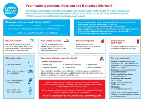 Rethink Mental Illness St Bede Medical Centre