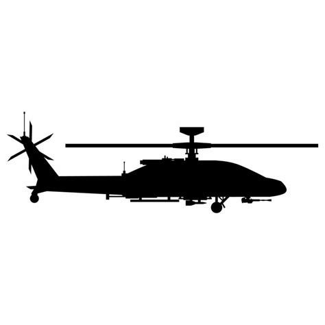 Attack helicopter silhouette icon vector. Attack helicopter silhouette for icon, symbol or sign ...